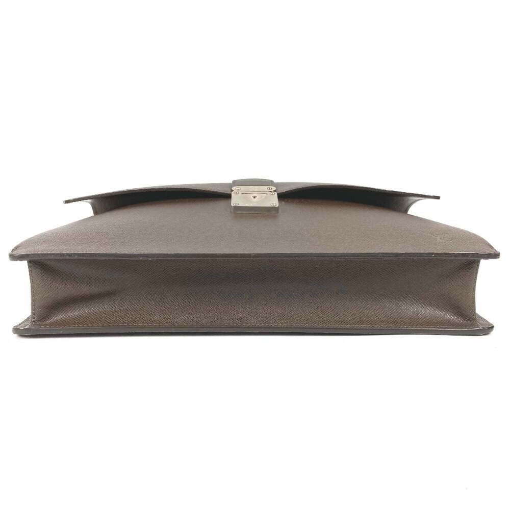 LOUIS VUITTON Brown Leather Tote Bag - Picture 5 of 16